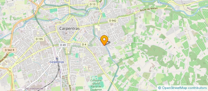 localisation de l'entreprise SCI MITHRIDATE  CARPENTRAS