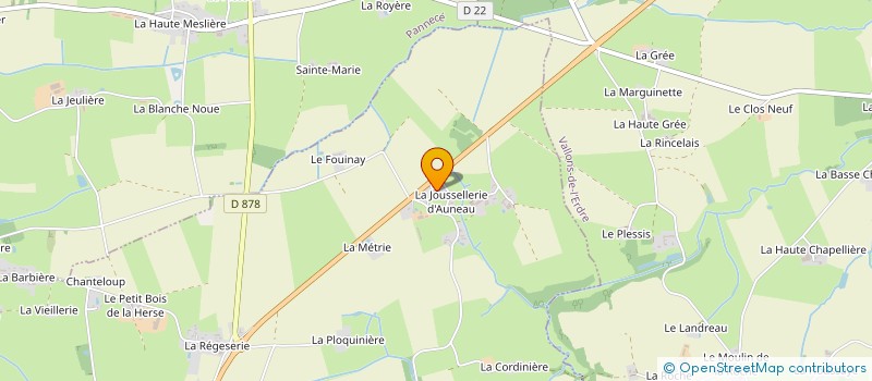 localisation de l'entreprise SCI MITILVYNE  POUILLE-LES-COTEAUX