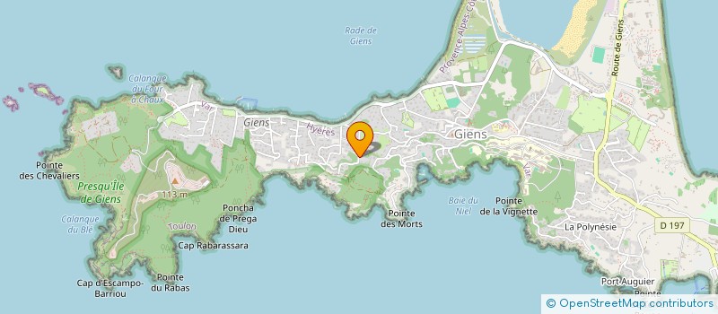 localisation de l'entreprise SCI MITO à HYERES