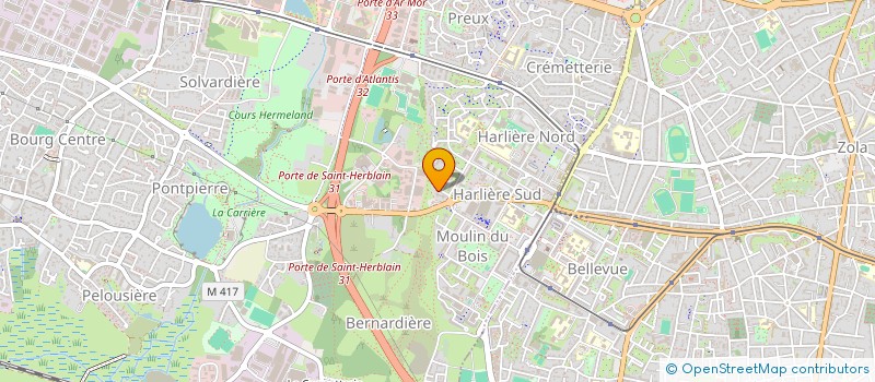 localisation de l'entreprise SCI MITOU  SAINT-HERBLAIN