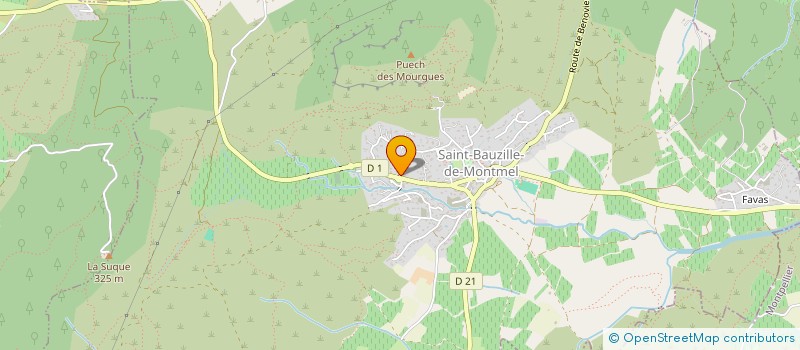 localisation de l'entreprise SCI MITOU  SAINT-BAUZILLE-DE-MONTMEL