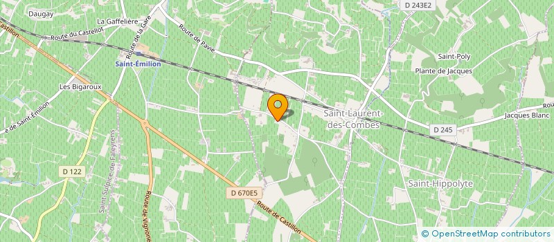 localisation de l'entreprise SCI MITROTES  SAINT-LAURENT-DES-COMBES