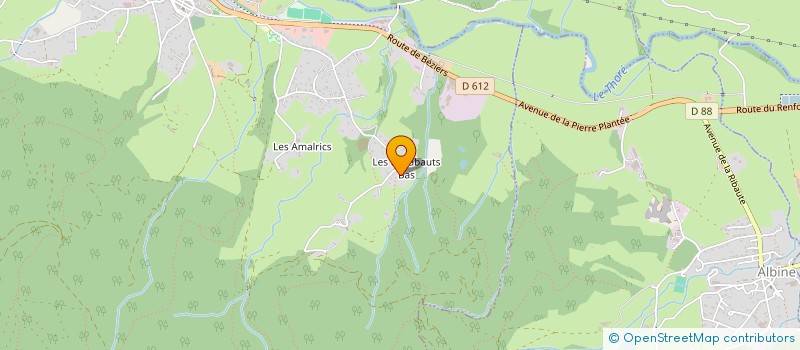 localisation de l'entreprise SCI MITTON  ALBINE