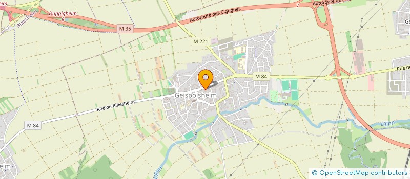 localisation de l'entreprise SCI MIVICONUS  GEISPOLSHEIM