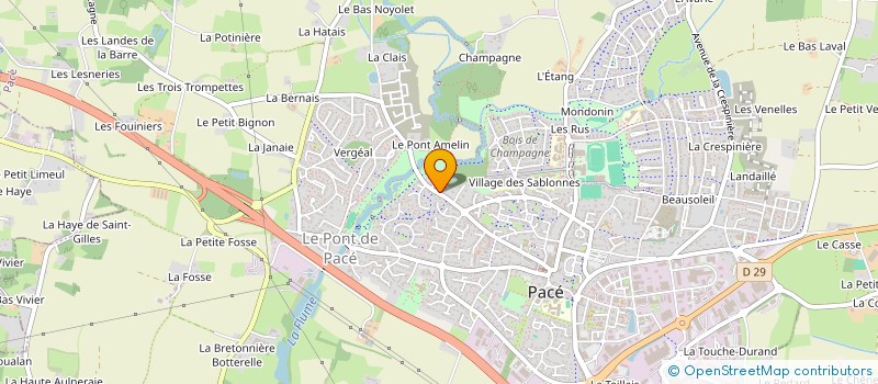 localisation de l'entreprise SCI MIYA  PACE