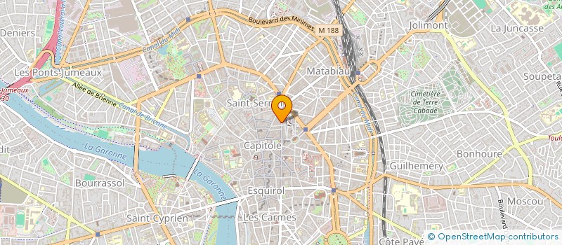 localisation de l'entreprise SCI MIYAZAKI à TOULOUSE