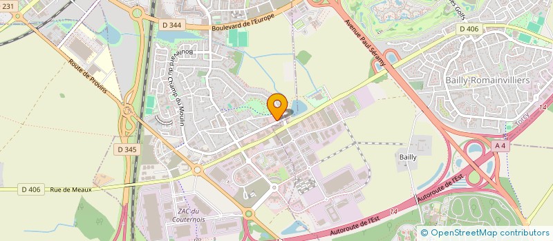 localisation de l'entreprise SCI MJ 212  SERRIS