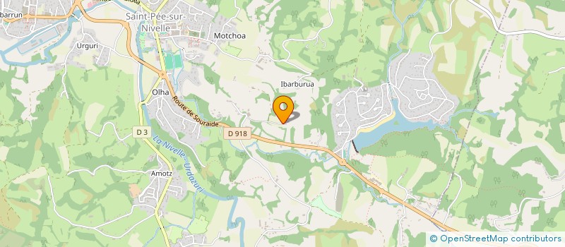 localisation de l'entreprise SCI MJ  SAINT-PEE-SUR-NIVELLE