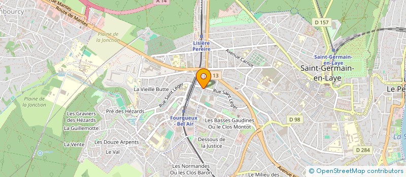 localisation de l'entreprise SCI MJ  SAINT-GERMAIN-EN-LAYE