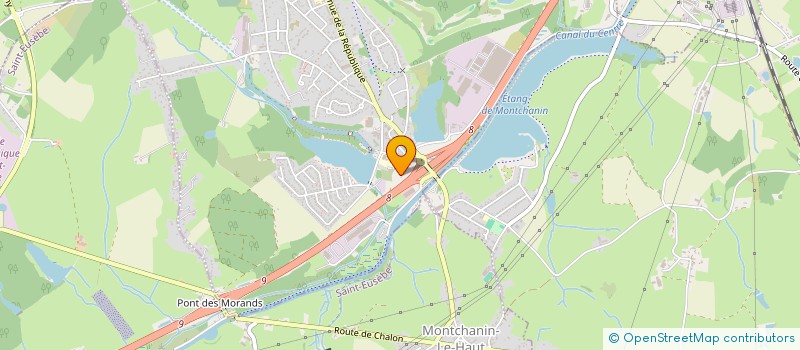 localisation de l'entreprise SCI MJ  MONTCHANIN