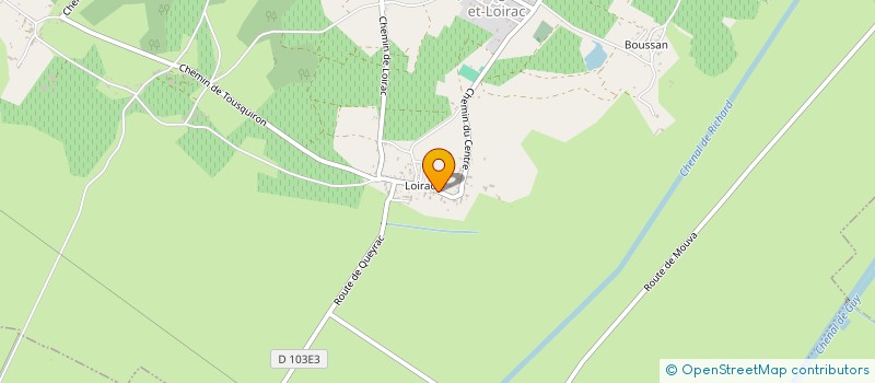 localisation de l'entreprise SCI MJ HABITAT  JAU-DIGNAC-ET-LOIRAC