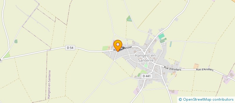 localisation de l'entreprise SCI MJ IMMO  HANGEST-EN-SANTERRE