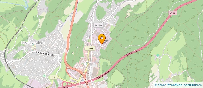 localisation de l'entreprise SCI MJ IMMO  CHATILLON-LE-DUC