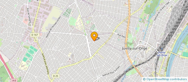 localisation de l'entreprise SCI MJ.STACY  SAVIGNY-SUR-ORGE