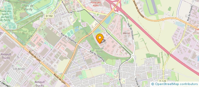 localisation de l'entreprise SCI MJ VANCIA  SAINT-PRIEST