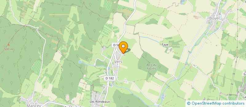 localisation de l'entreprise SCI MJA  VERS