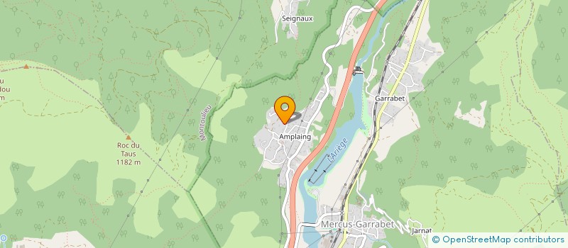 localisation de l'entreprise SCI MJAB à MERCUS-GARRABET