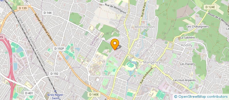 localisation de l'entreprise SCI MJB  EAUBONNE