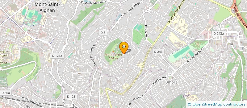 localisation de l'entreprise SCI MJB à BOIS-GUILLAUME