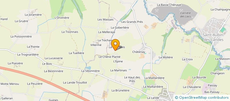 localisation de l'entreprise SCI MJBL  CORNILLE