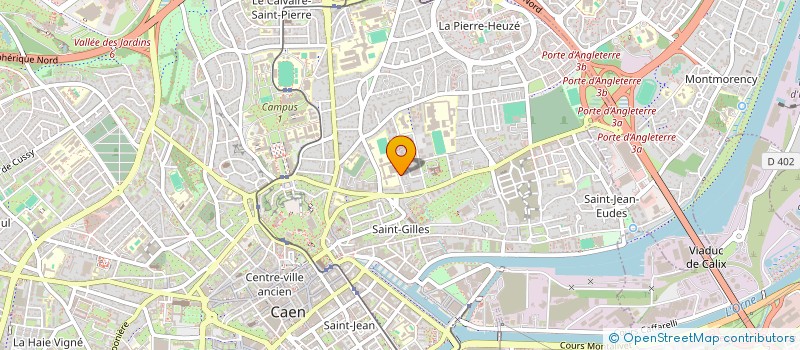 localisation de l'entreprise SCI MJBRI à CAEN