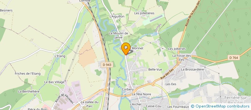 localisation de l'entreprise SCI MJC DU BON RAISIN  LOCHES