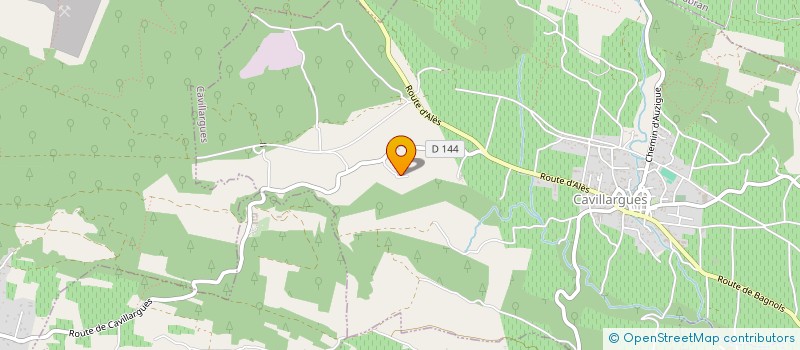 localisation de l'entreprise SCI MJCA  CAVILLARGUES