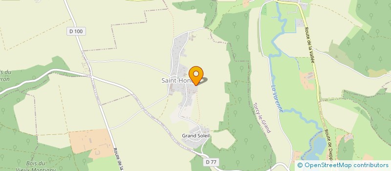 localisation de l'entreprise SCI MJCD-LEBLOND à SAINT-HONORE