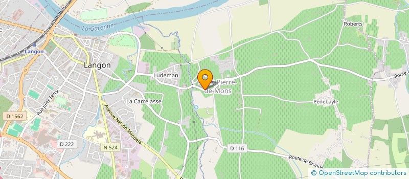 localisation de l'entreprise SCI MJD  SAINT-PIERRE-DE-MONS