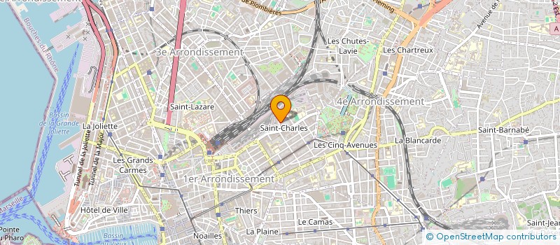 localisation de l'entreprise SCI MJE à MARSEILLE