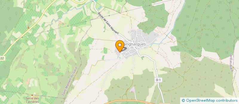 localisation de l'entreprise SCI MJEN  PARIGNARGUES