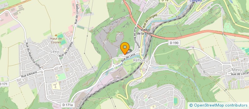 localisation de l'entreprise SCI MJF  REHON