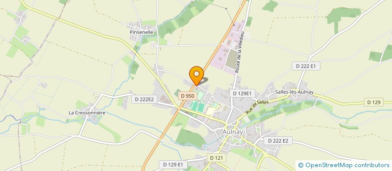 localisation de l'entreprise SCI MJG  AULNAY