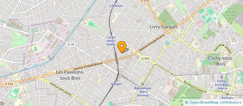 localisation de l'entreprise SCI MJJ FRANCE IMMO  LIVRY-GARGAN