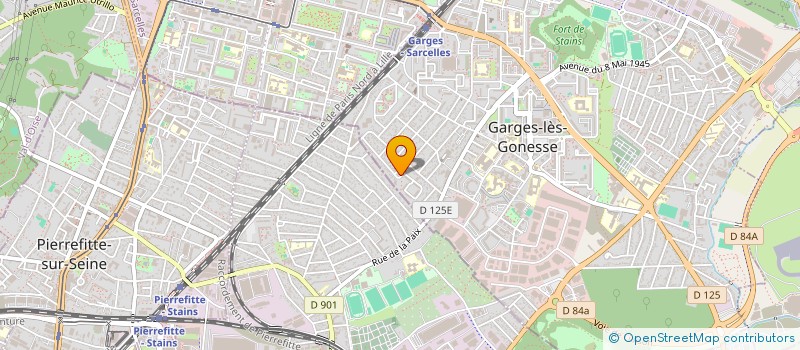 localisation de l'entreprise SCI MJK à GARGES-LES-GONESSE