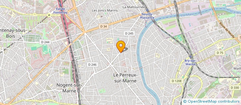 localisation de l'entreprise SCI MJL à LE PERREUX-SUR-MARNE