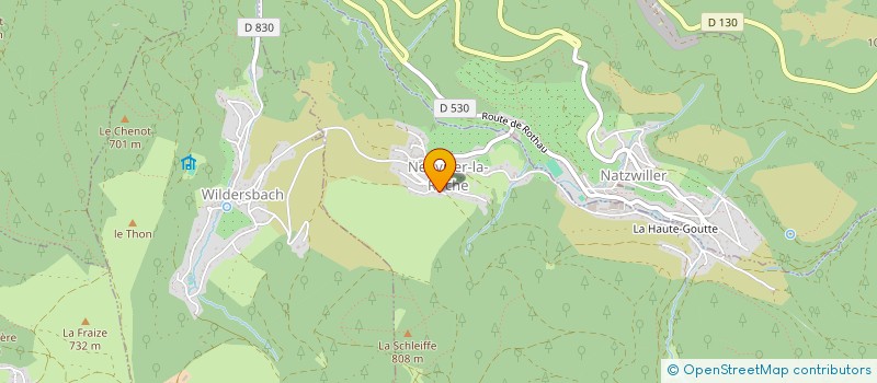 localisation de l'entreprise SCI MJL  NEUVILLER-LA-ROCHE