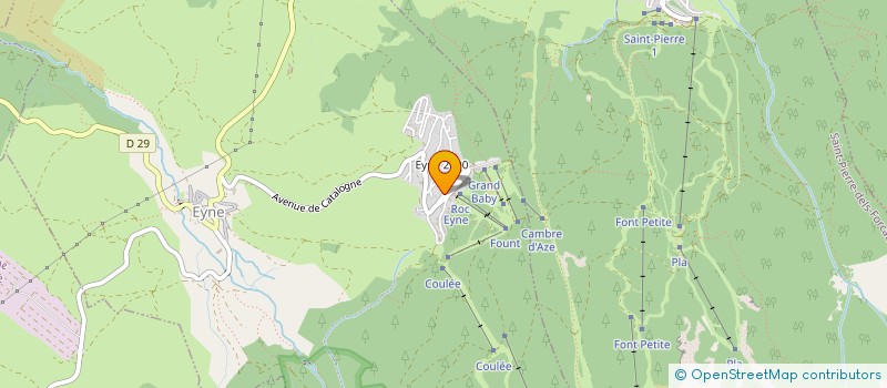 localisation de l'entreprise SCI MJL INVESTISSEMENTS  EYNE