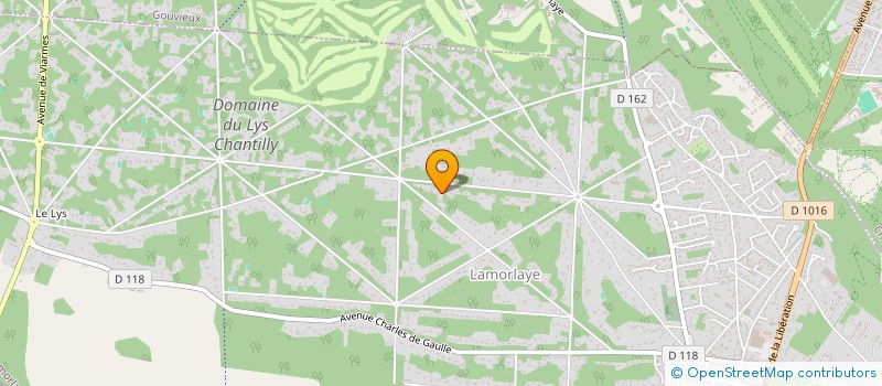 localisation de l'entreprise SCI MJLA CANET SUD  LAMORLAYE