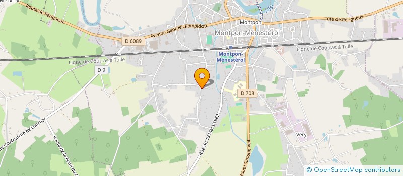 localisation de l'entreprise SCI MJLBC  MONTPON-MENESTEROL