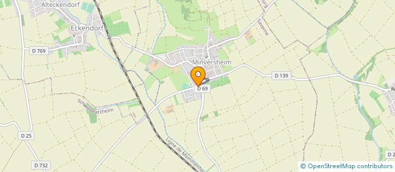 localisation de l'entreprise SCI MJM CONSTRUCTION  MINVERSHEIM