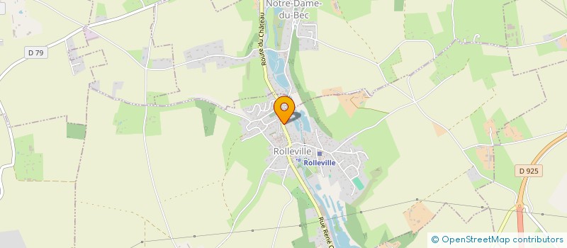 localisation de l'entreprise SCI MJM IMMO  ROLLEVILLE