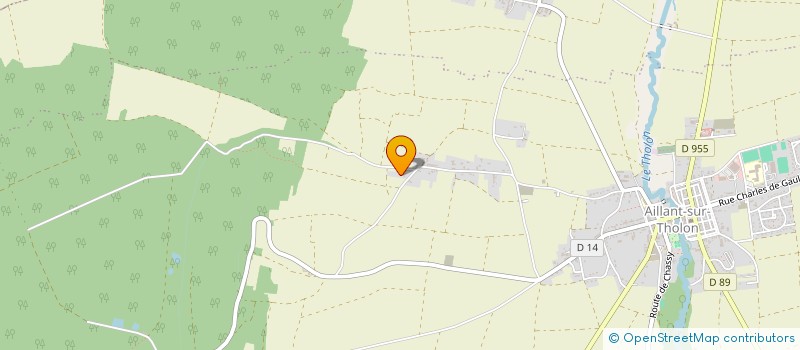 localisation de l'entreprise SCI MJMC  VALRAVILLON