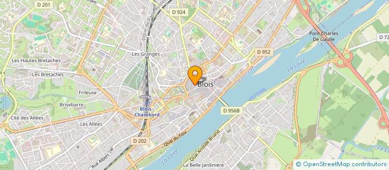 localisation de l'entreprise SCI MJMJB  BLOIS