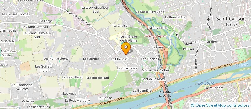 localisation de l'entreprise SCI MJMTM à FONDETTES