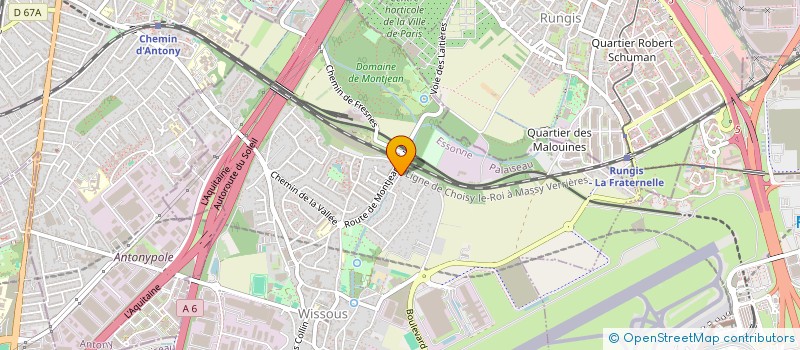 localisation de l'entreprise SCI MJN à WISSOUS