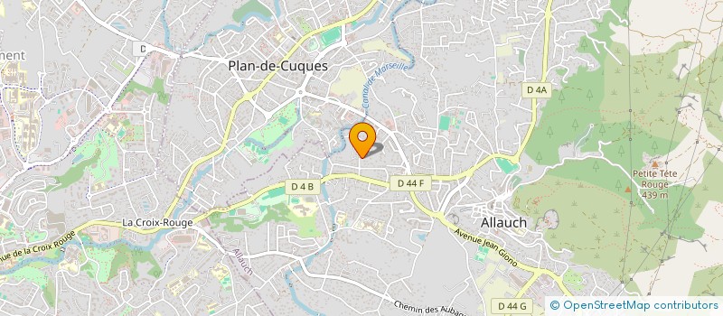 localisation de l'entreprise SCI MJN ADONIS  ALLAUCH