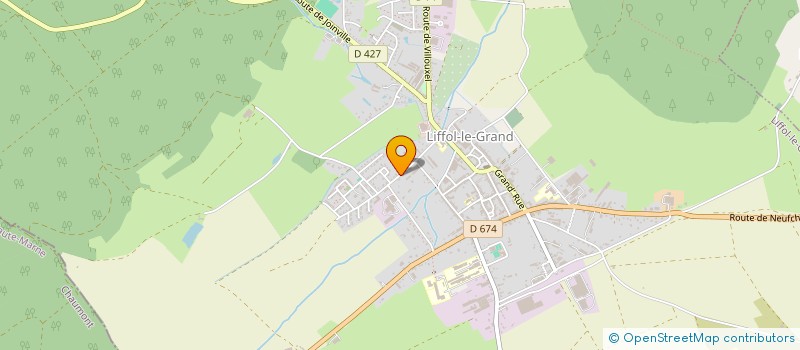 localisation de l'entreprise SCI MJNL  LIFFOL-LE-GRAND