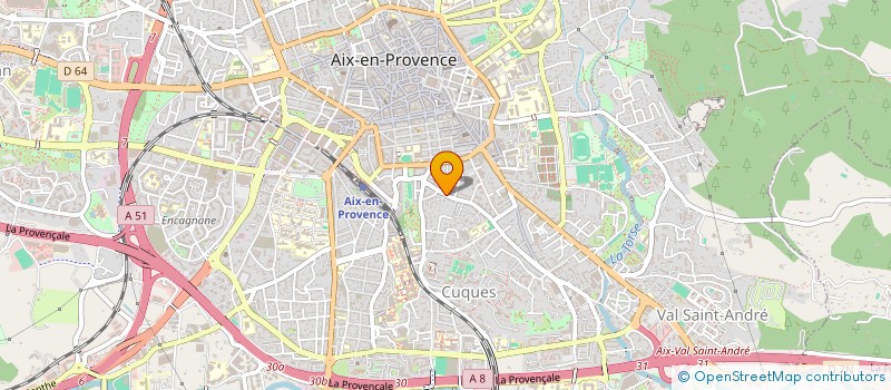 localisation de l'entreprise SCI MJO à AIX-EN-PROVENCE
