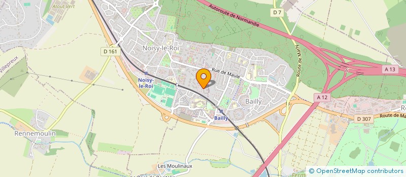 localisation de l'entreprise SCI MJPB à NOISY-LE-ROI